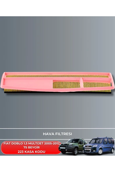 Petrol Ofisi FIAT DOBLO 1.3 MULTIJET 2005-2006-2007-2008-2009-2010-2011-2012 75 BEYGİR FİLTRE - YAG BAKIM SETİ - Resim 2