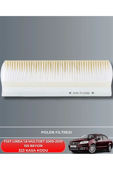 Petrol Ofisi FIAT LINEA 1.6 MULTIJET 2009-2010 105 BEYGİR FİLTRE - YAG BAKIM SETİ - Resim 4