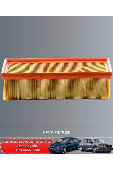 Petrol Ofisi SKODA OCTAVIA 2.0 TSI 2014-2015-2016-2017 230 BEYGİR FİLTRE - YAĞ BAKIM SETİ - Resim 2