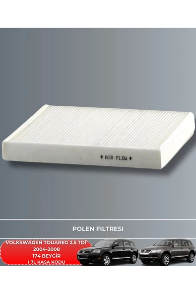 Petrol Ofisi VOLKSWAGEN TOUAREG 2.5 TDI 2004-2005-2006-2007-2008 174 BEYGİR FİLTRE - YAĞ BAKIM SETİ - Resim 4