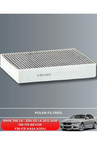 Petrol Ofisi BMW 316i 1.6 - 320i ED 2012-2013-2014-2015-2016-2017-2018 136-170 BEYGİR FİLTRE - YAĞ BAKIM SETİ - Resim 4