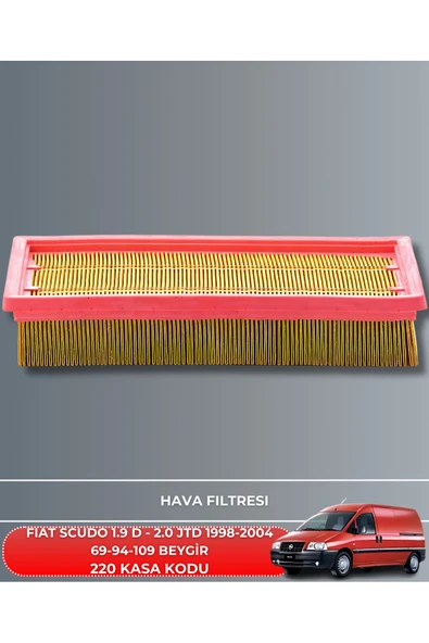 Petrol Ofisi FIAT SCUDO 1.9 D-TD 2.0 JTD 1998-1999-2000-2001-2002-2003-2004 69-94-109 BYGR FİLTRE YAG BAKIM SETİ - Resim 2