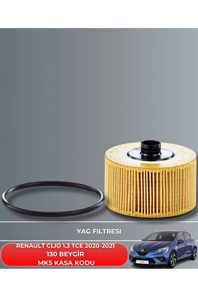 Petrol Ofisi RENAULT CLIO 1.3 TCE 2020-2021 130 BEYGİR FİLTRE - YAĞ BAKIM SETİ - Resim 3