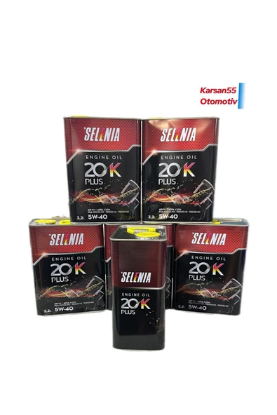 Petronas SELENİA 20K PLUS  5W-40 3,2 LT 6 ADET 2025 - Resim 3