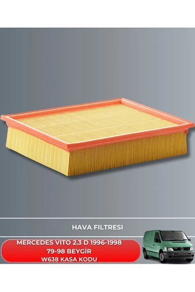 Petrol Ofisi MERCEDES VİTO 2.3 D 1996-1997-1998 79-98 BEYGİR FİLTRE - YAĞ BAKIM SETİ - Resim 2