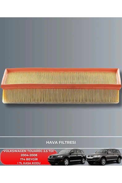 Petrol Ofisi VOLKSWAGEN TOUAREG 2.5 TDI 2004-2005-2006-2007-2008 174 BEYGİR FİLTRE - YAĞ BAKIM SETİ - Resim 2