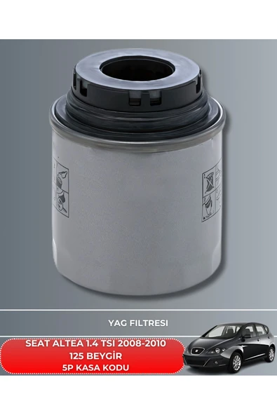 Petrol Ofisi SEAT ALTEA 1.4 TSI 2008-2009-2010 125 BEYGİR FİLTRE - YAĞ BAKIM SETİ - Resim 3