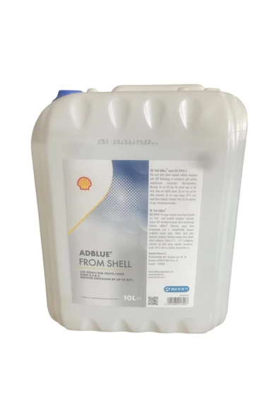 SHELL Adblue - 10 Litre 2025 Üretim - 1