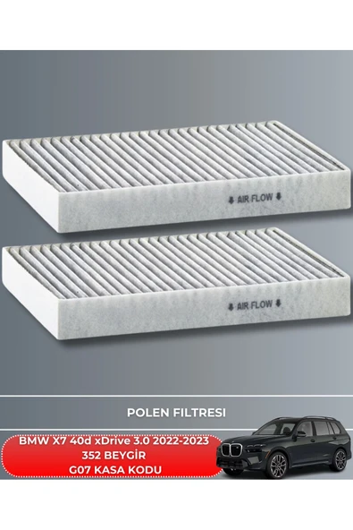 Petrol Ofisi BMW X7 40d xDrive 3.0 2022-2023 352 BEYGİR FİLTRE - YAĞ BAKIM SETİ - Resim 4