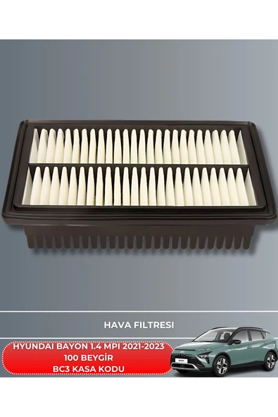 Petrol Ofisi HYUNDAI BAYON 1.4 MPI 2021-2022-2023 100 BEYGİR BAKIM SETİ - Resim 2