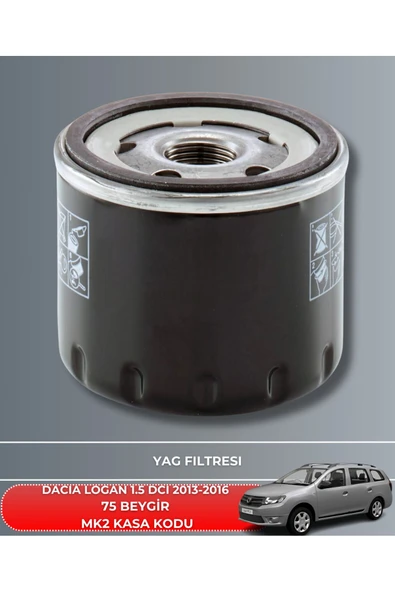 Petrol Ofisi DACİA LOGAN 1.5 DCI 2013-2014-2015-2016 75 BEYGİR FİLTRE - YAĞ BAKIM SETİ - Resim 3