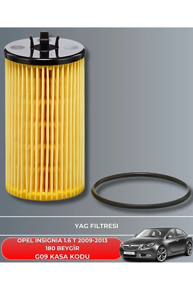 Petrol Ofisi OPEL INSIGNIA 1.6 T 2009-2010-2011-2012-2013 180 BEYGİR FİLTRE - YAG BAKIM SETİ - Resim 3