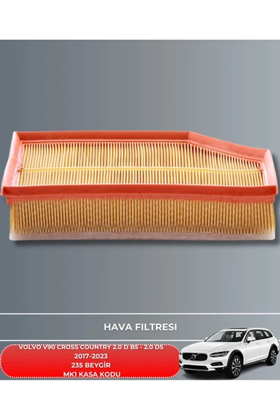Petrol Ofisi VOLVO V90 CROSS COUNTRY 2.0 B5-D5 2017-2018-2019-2020-2021-2022-2023 235 FİLTRE - YAĞ BAKIM SETİ - Resim 2