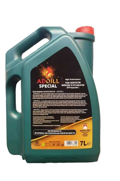 Adoil Special Sentetik 10w30 7lt Özel Katkılı Motor Yağ 2025 Imalat - Resim 2