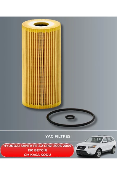 Petrol Ofisi HYUNDAI SANTA FE 2.2 CRDI 2006-2007-2008-2009 150 BEYGİR BAKIM SETİ - Resim 3