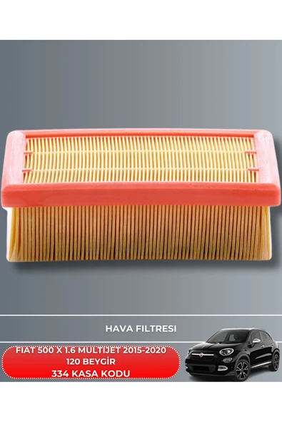 Petrol Ofisi FIAT 500 X 1.6 MULTIJET 2015-2016-2017-2018-2019-2020 120 BEYGİR FİLTRE - YAG BAKIM SETİ - Resim 2