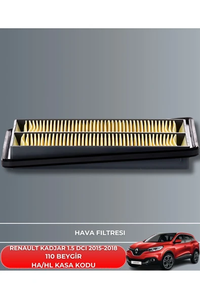 Petrol Ofisi RENAULT KADJAR 1.5 DCI 2015-2016-2017-2018 110 BEYGİR FİLTRE - YAĞ BAKIM SETİ - Resim 2