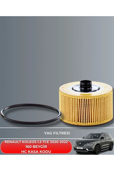 Petrol Ofisi RENAULT KOLEOS 1.3 TCE 2020-2021-2022 160 BEYGİR FİLTRE - YAĞ BAKIM SETİ - Resim 3