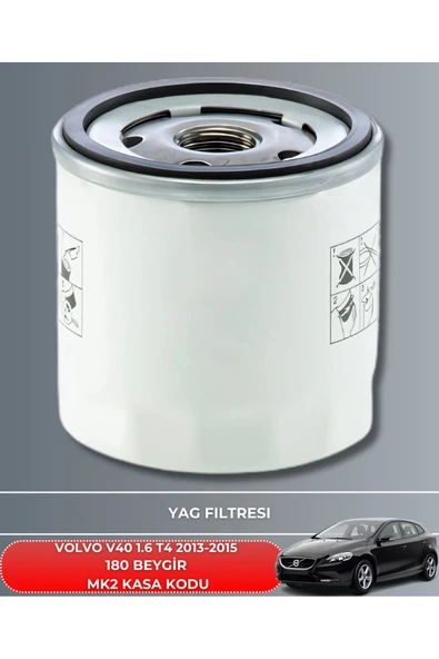 Petrol Ofisi VOLVO V40 1.6 T4 2013-2014-2015 180 BEYGİR FİLTRE - YAĞ BAKIM SETİ - Resim 3