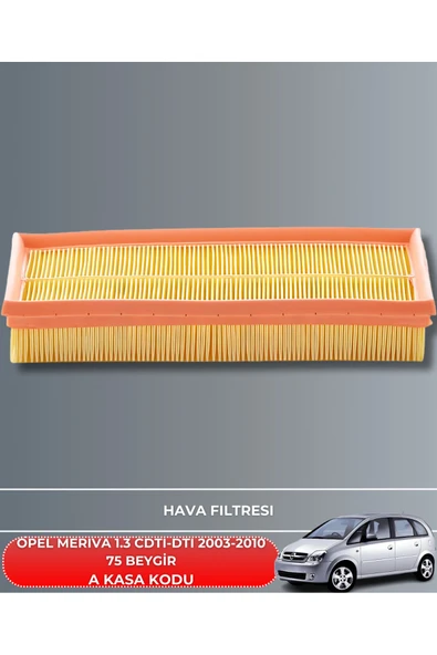 Petrol Ofisi OPEL MERIVA 1.3 CDTI-1.3 DTI 2003-2004-2005-2006-2007-2008-2009-2010 75 BEYGİR FİLTRE YAG BAKIM SET - Resim 2