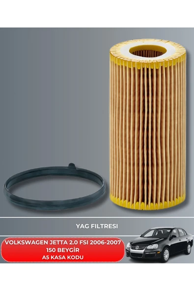 Petrol Ofisi VOLKSWAGEN JETTA 2.0 FSI 2006-2007 150 BEYGİR FİLTRE - YAĞ BAKIM SETİ - 3