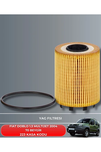 Petrol Ofisi FIAT DOBLO 1.3 MULTIJET 2004 70 BEYGİR FİLTRE - YAG BAKIM SETİ - 3