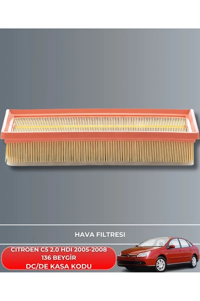 Petrol Ofisi CITROEN C5 2.0 HDI 2005-2006-2007-2008 136 BEYGİR FİLTRE - YAG BAKIM SETİ - Resim 2