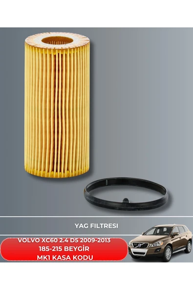 Petrol Ofisi VOLVO XC60 2.4 D5 2009-2010-2011-2012-2013 185-215 BEYGİR FİLTRE - YAĞ BAKIM SETİ - Resim 3