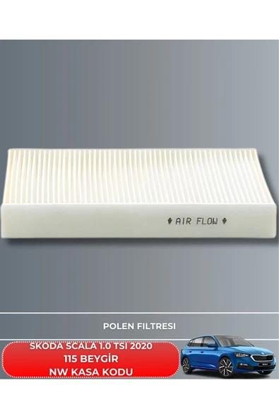 Petrol Ofisi SKODA SCALA 1.0 TSI 2020 115 BEYGİR FİLTRE - YAĞ BAKIM SETİ - Resim 4