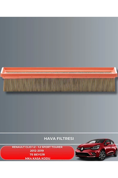 Petrol Ofisi RENAULT CLIO 1.2 2012-2019 75 BEYGİR FİLTRE - CASTROL EDGE 5W30 4LT YAĞ BAKIM SETİ - Resim 2