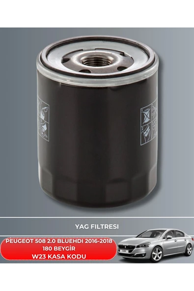 Petrol Ofisi PEUGEOT 508 2.0 BLUEHDI 2016-2017-2018 180 BEYGİR FİLTRE - YAG BAKIM SETİ - Resim 3