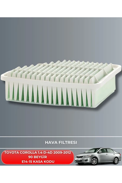 Petrol Ofisi TOYOTA COROLLA 1.4 D-4D 2009-2010-2011-2012 90 BEYGİR FİLTRE - YAĞ BAKIM SETİ - Resim 2