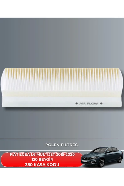 Petrol Ofisi FIAT EGEA 1.6 MULTIJET 2015-2016-2017-2018-2019-2020 120 BEYGİR FİLTRE - YAG BAKIM SETİ - Resim 4