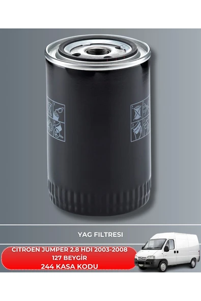Petrol Ofisi CITROEN JUMPER 2.8 HDI 2003-2004-2005-2006-2007-2008 127 BEYGİR FİLTRE - YAG BAKIM SETİ - Resim 3