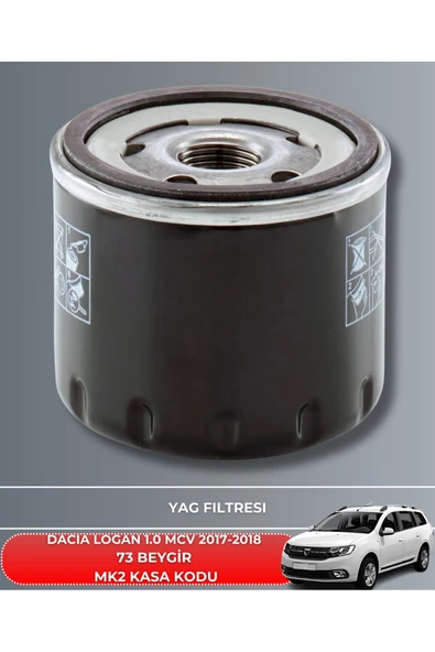 Petrol Ofisi DACIA LOGAN 1.0 MCV 2017-2018 73 BEYGİR FİLTRE - YAĞ BAKIM SETİ - Resim 3