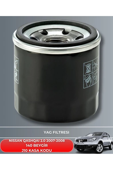 Petrol Ofisi NISSAN QASHQAI 2.0 2007-2008 140 BEYGİR FİLTRE - YAĞ BAKIM SETİ - Resim 3