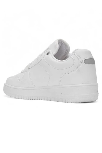 Günlük Unisex Spor Ayakkabı Bağcıklı Bilek Destekli Hafif Kalın Yüksek Taban Sneaker 2100 - 4