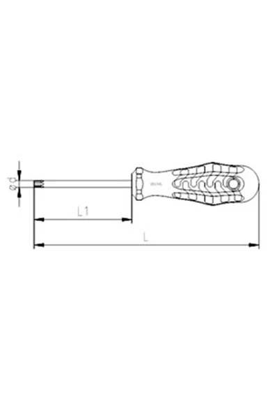 İzeltaş Tr10 Delikli Torx Uçlu Tornavida - İzeltaş 4776180010 - 2