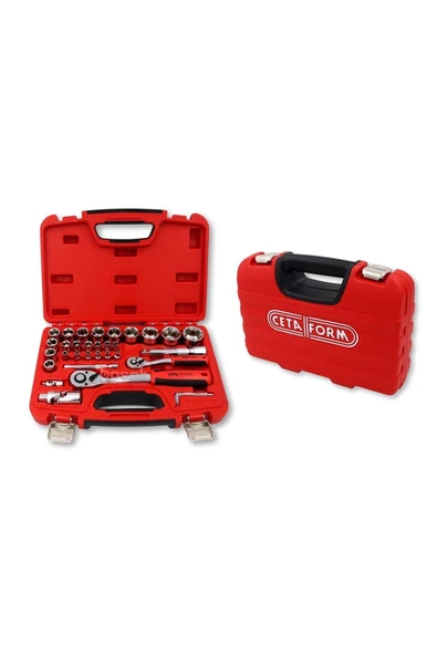 Ceta 35 Parça 1/2” 6 Köşe Lokma Takımı - C20-35PH4 - Resim 4