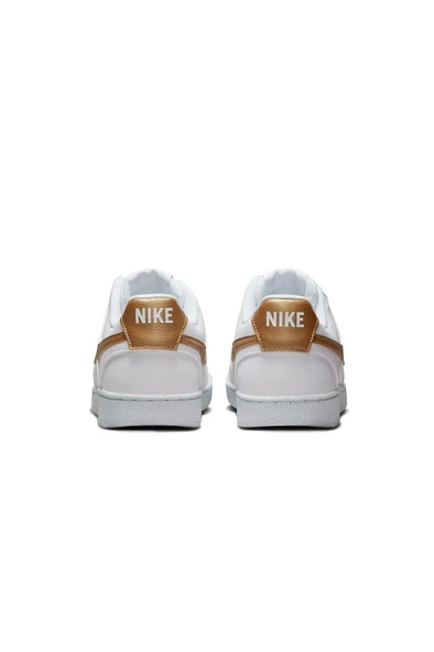 Nike Court Vision LO DH3158-105 Beyaz Kadın Günlük Spor Ayakkabı - 4