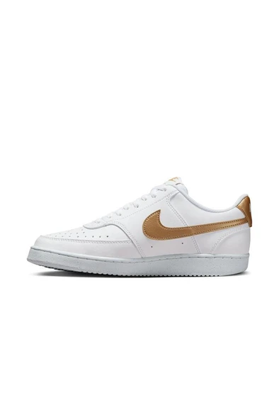 Nike Court Vision LO DH3158-105 Beyaz Kadın Günlük Spor Ayakkabı - 2