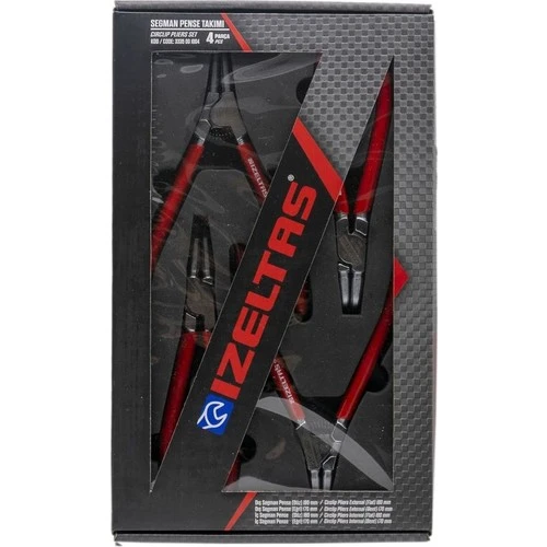 İzeltaş Segman Pense Seti 4 Parça - İzeltaş 3335001004 - 3