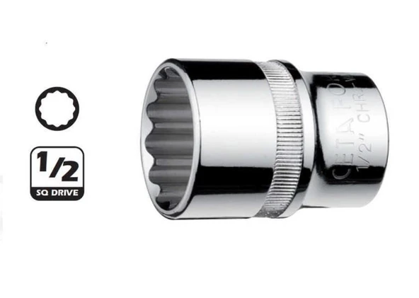 Ceta 3/4" 12 Köşe (Yıldız) Lokma Anahtar - 27 mm - C32-B27 ürün görseli