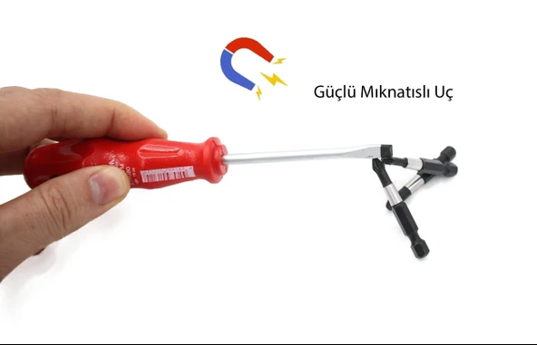 Ceta 1/4" Yıldız Bits Uç (Darbeli Kullanım) - PH2x70 mm - CB/702TM - Resim 2