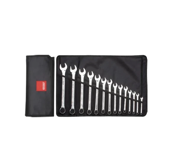 Ceta 14 Parça Kombine Anahtar Takımı - SAE (Bez Çantalı) - B01A-R14 ürün görseli