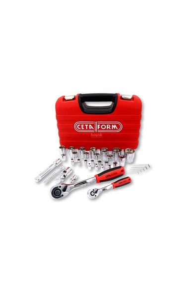 Ceta 35 Parça 1/2” 6 Köşe Lokma Takımı - C20-35PH4 ürün görseli