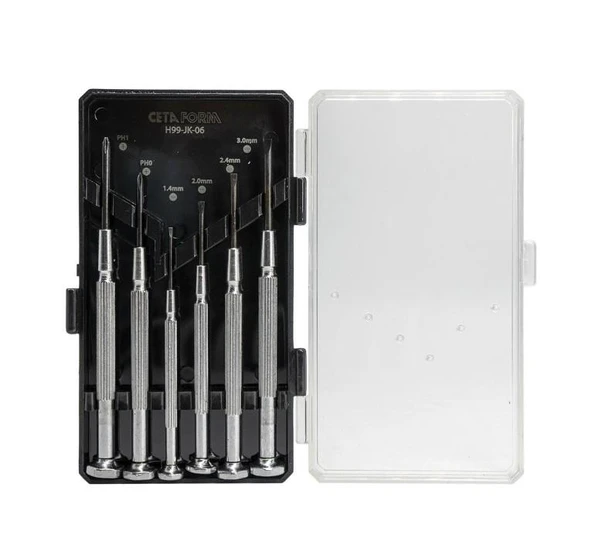 Ceta 6 Parça Saatçi Tornavida Takımı - H99-JK-06 - Resim 2