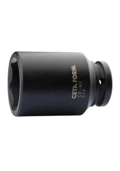 Ceta Form 3/4" 6 Köşe Derin Havalı Lokma Anahtar 33 mm - C74-H33 ürün görseli