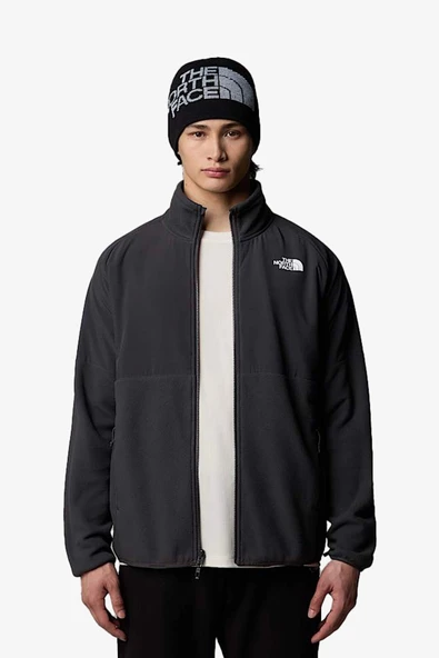 The North Face M Glacıer Heavyweıght Full Zıp Erkek Siyah Polar NF0A89JG03B1