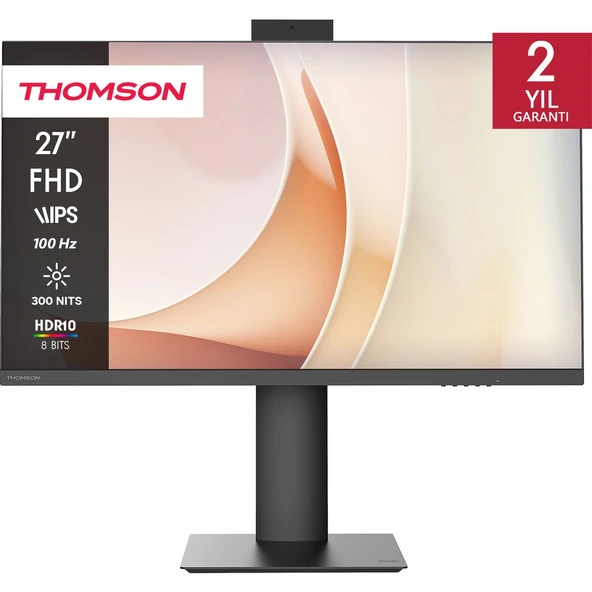 THOMSON Supreme Business Monitor 27" Fhd 100Hz 1920 x 1080 Pop-Up Camera